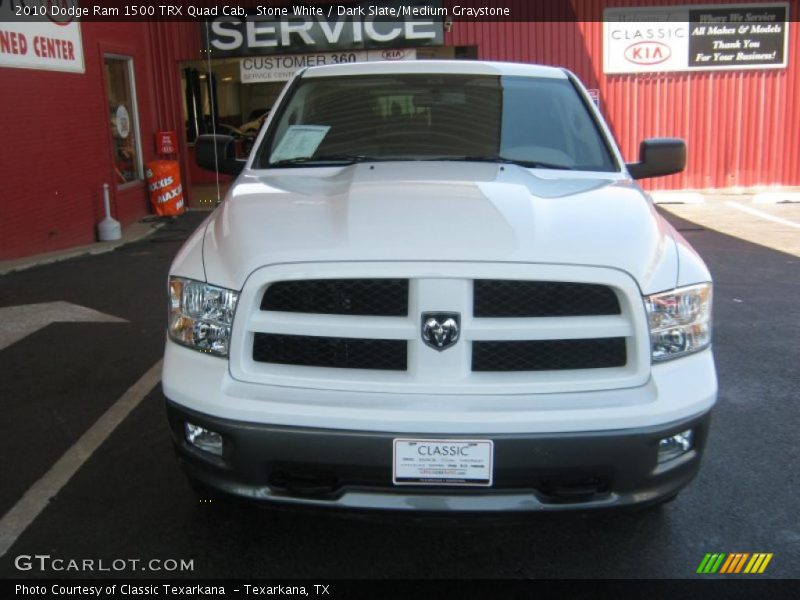 Stone White / Dark Slate/Medium Graystone 2010 Dodge Ram 1500 TRX Quad Cab