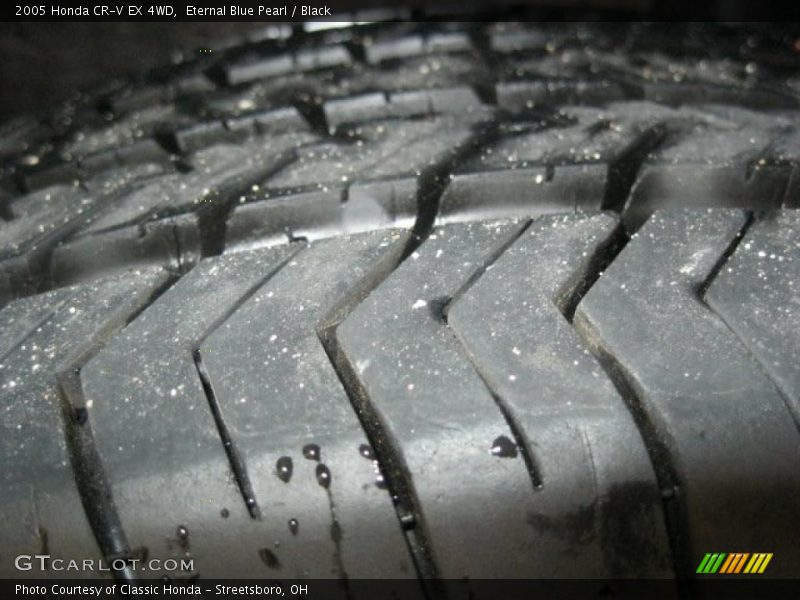 Eternal Blue Pearl / Black 2005 Honda CR-V EX 4WD