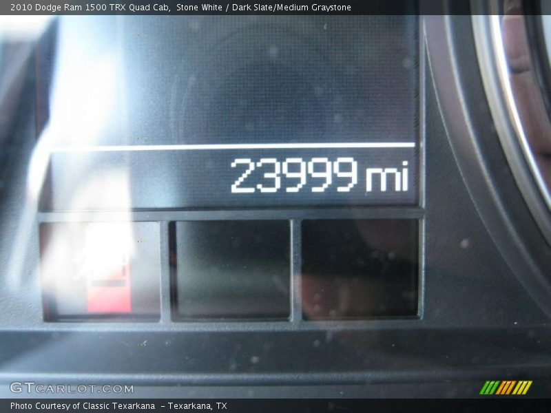 Stone White / Dark Slate/Medium Graystone 2010 Dodge Ram 1500 TRX Quad Cab
