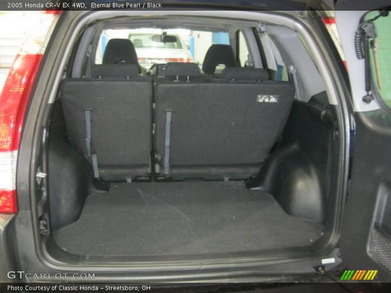 Eternal Blue Pearl / Black 2005 Honda CR-V EX 4WD