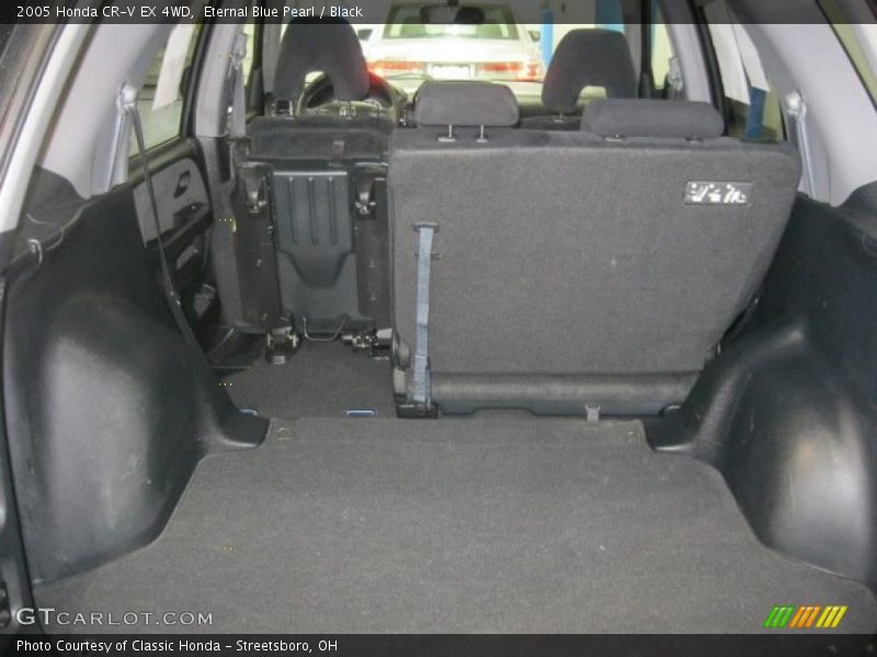 Eternal Blue Pearl / Black 2005 Honda CR-V EX 4WD