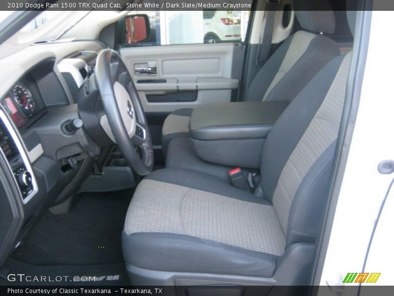 Stone White / Dark Slate/Medium Graystone 2010 Dodge Ram 1500 TRX Quad Cab