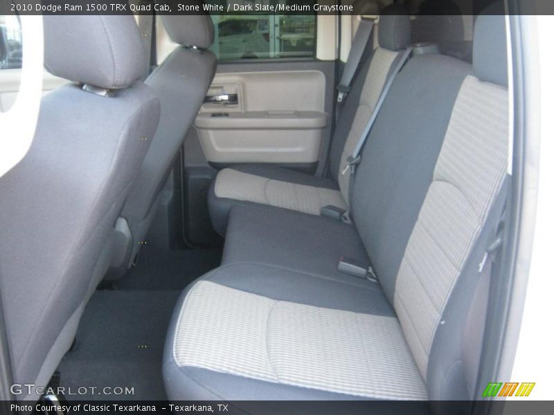 Stone White / Dark Slate/Medium Graystone 2010 Dodge Ram 1500 TRX Quad Cab
