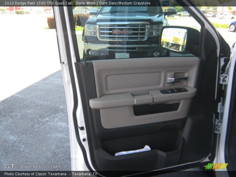 Stone White / Dark Slate/Medium Graystone 2010 Dodge Ram 1500 TRX Quad Cab