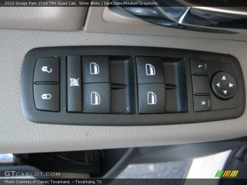 Stone White / Dark Slate/Medium Graystone 2010 Dodge Ram 1500 TRX Quad Cab