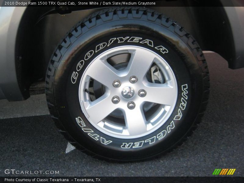 Stone White / Dark Slate/Medium Graystone 2010 Dodge Ram 1500 TRX Quad Cab