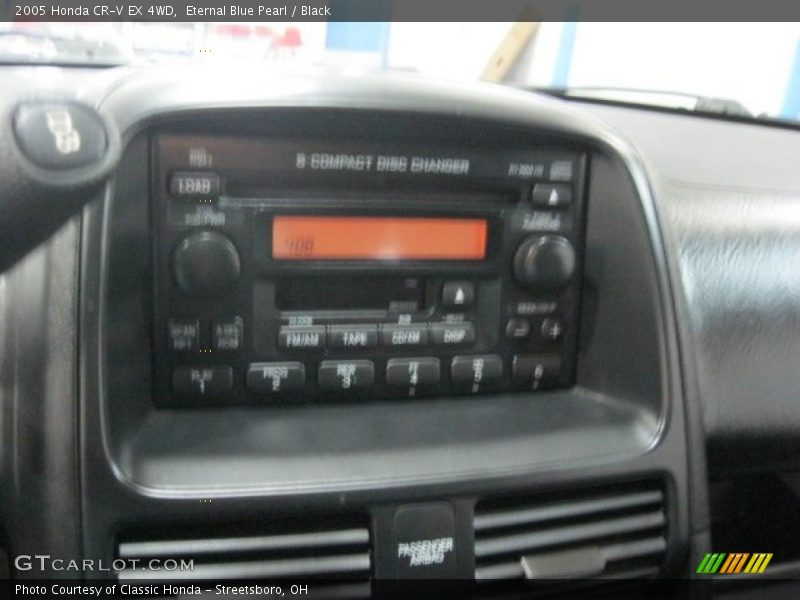 Eternal Blue Pearl / Black 2005 Honda CR-V EX 4WD