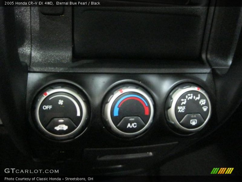 Eternal Blue Pearl / Black 2005 Honda CR-V EX 4WD