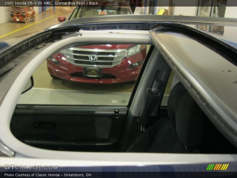 Eternal Blue Pearl / Black 2005 Honda CR-V EX 4WD