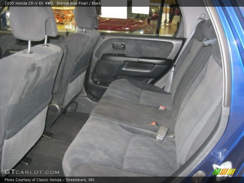Eternal Blue Pearl / Black 2005 Honda CR-V EX 4WD