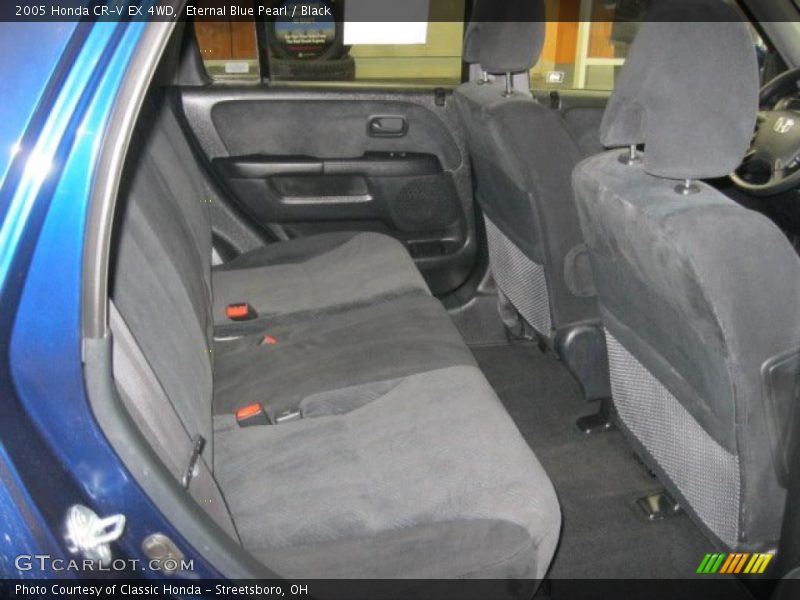 Eternal Blue Pearl / Black 2005 Honda CR-V EX 4WD