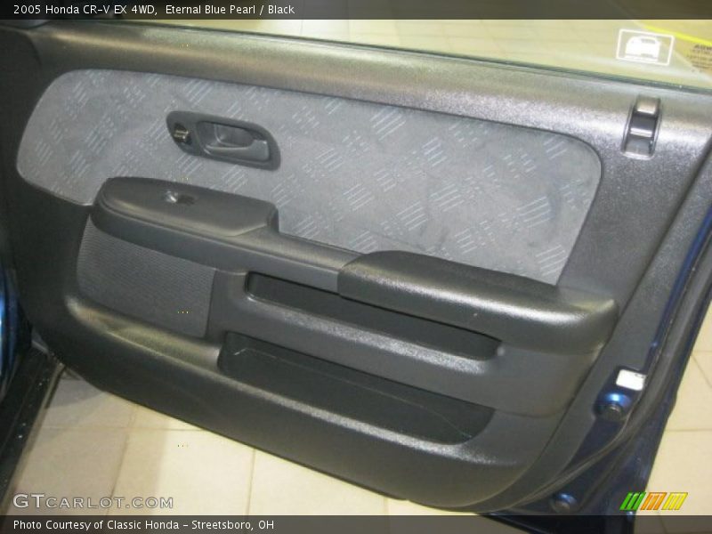 Eternal Blue Pearl / Black 2005 Honda CR-V EX 4WD