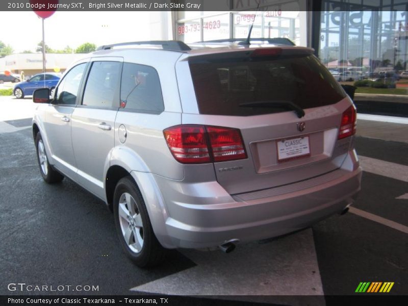 Bright Silver Metallic / Dark Slate Gray 2010 Dodge Journey SXT