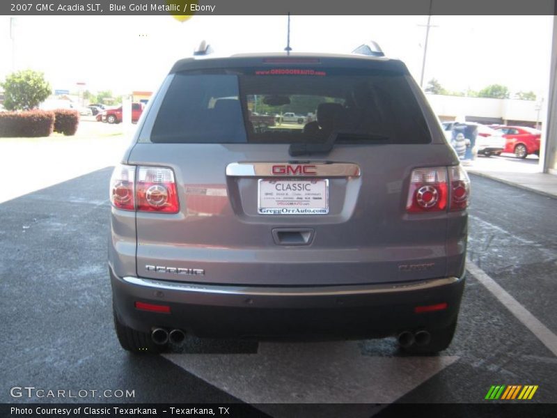 Blue Gold Metallic / Ebony 2007 GMC Acadia SLT