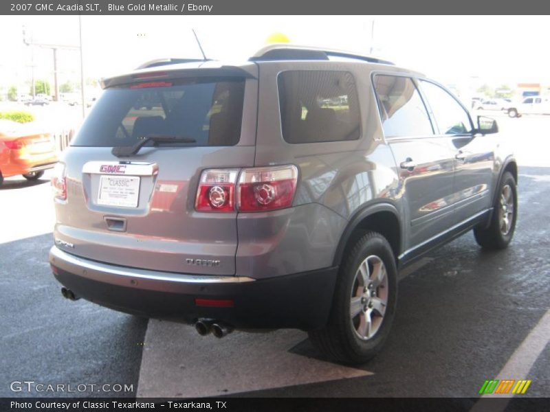 Blue Gold Metallic / Ebony 2007 GMC Acadia SLT