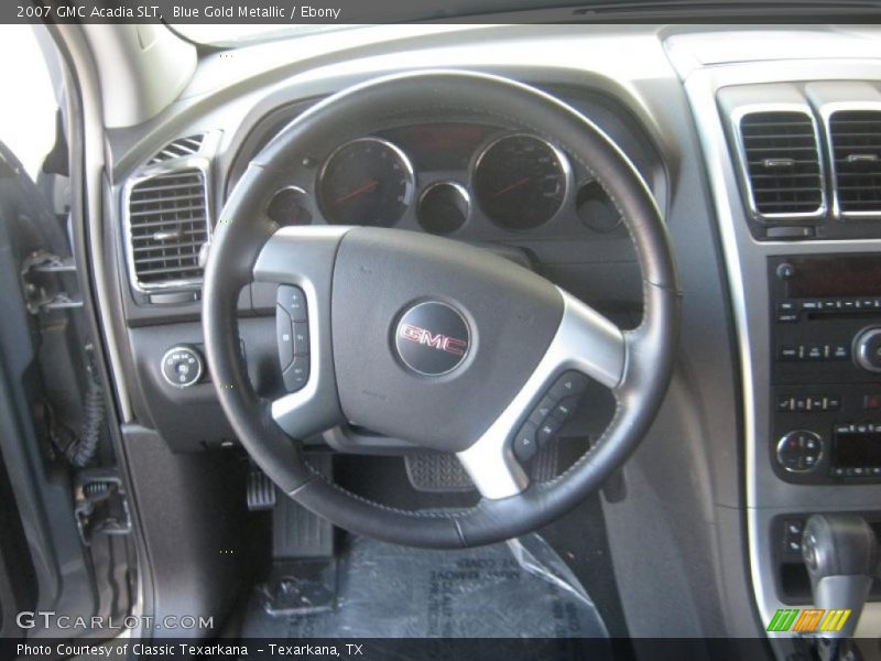 Blue Gold Metallic / Ebony 2007 GMC Acadia SLT