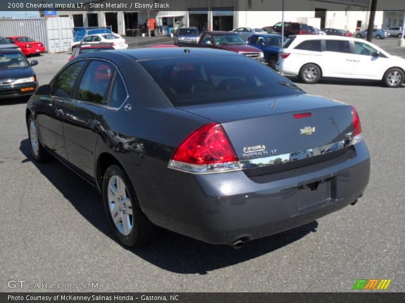 Slate Metallic / Ebony Black 2008 Chevrolet Impala LT