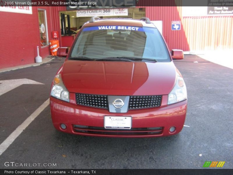 Red Brawn Metallic / Beige 2006 Nissan Quest 3.5 SL