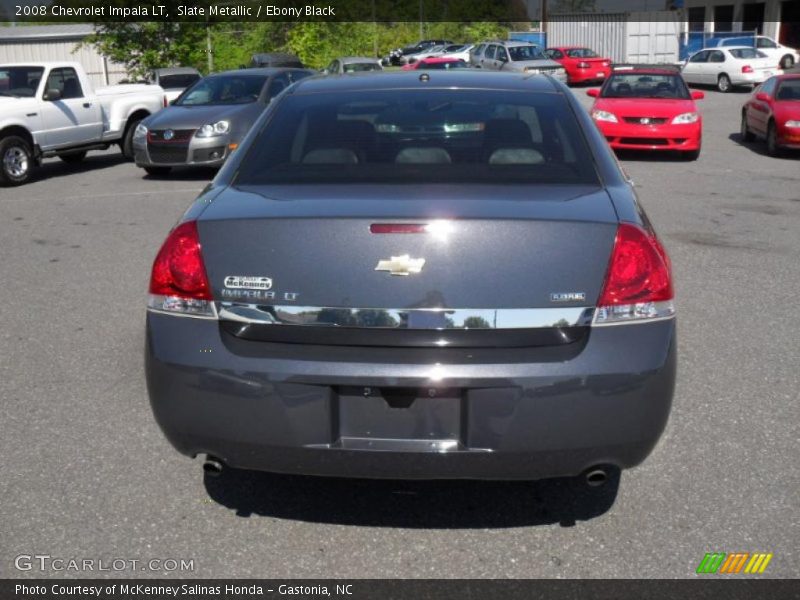 Slate Metallic / Ebony Black 2008 Chevrolet Impala LT