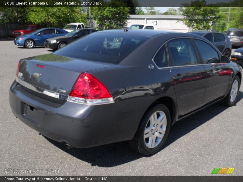 Slate Metallic / Ebony Black 2008 Chevrolet Impala LT