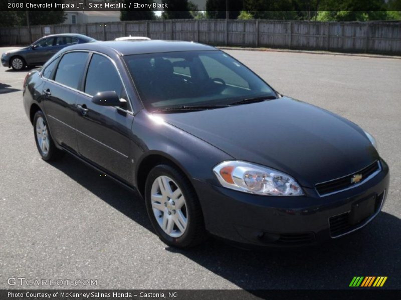 Slate Metallic / Ebony Black 2008 Chevrolet Impala LT