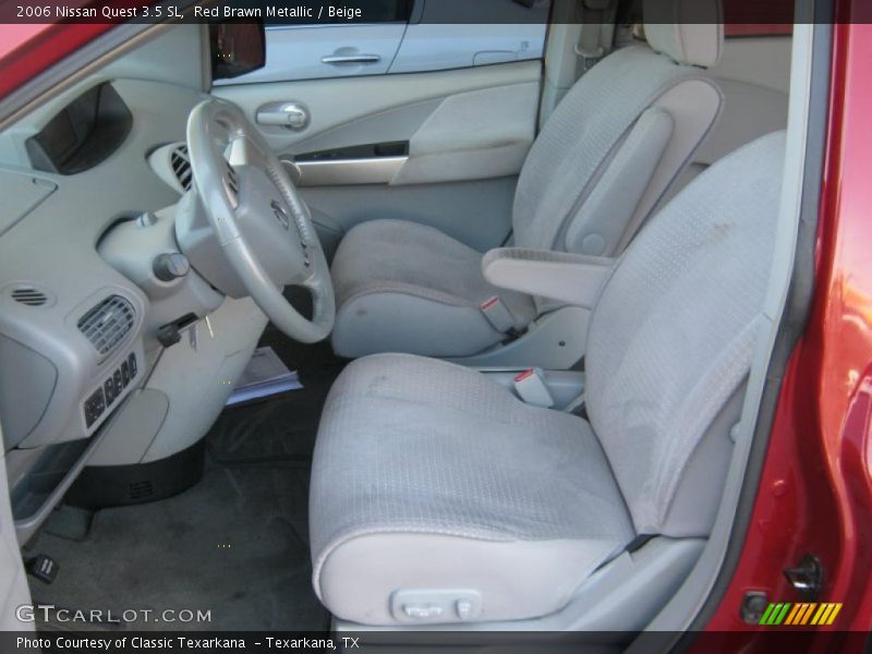 Red Brawn Metallic / Beige 2006 Nissan Quest 3.5 SL