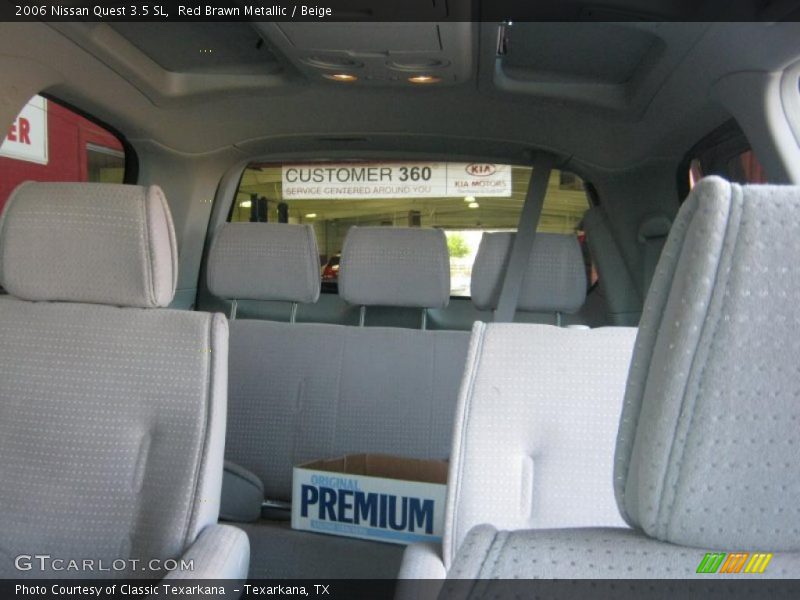 Red Brawn Metallic / Beige 2006 Nissan Quest 3.5 SL