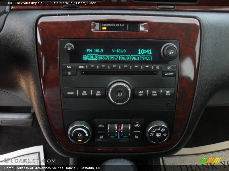 Slate Metallic / Ebony Black 2008 Chevrolet Impala LT
