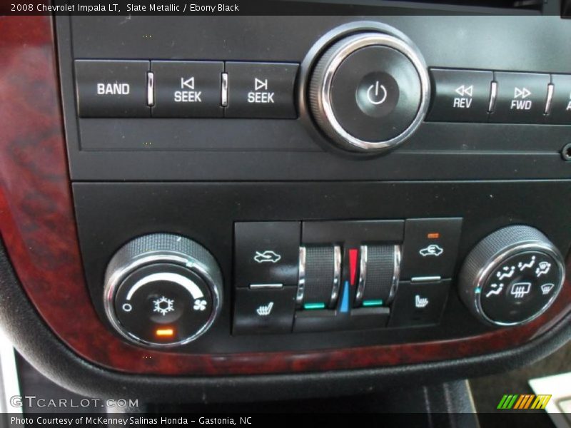 Slate Metallic / Ebony Black 2008 Chevrolet Impala LT