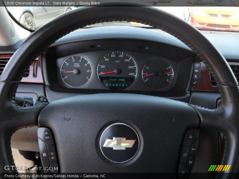 Slate Metallic / Ebony Black 2008 Chevrolet Impala LT