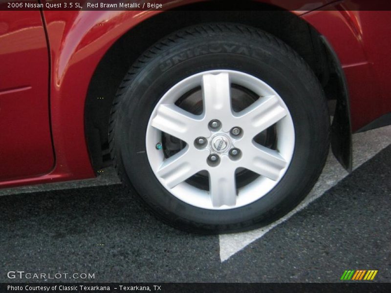 Red Brawn Metallic / Beige 2006 Nissan Quest 3.5 SL
