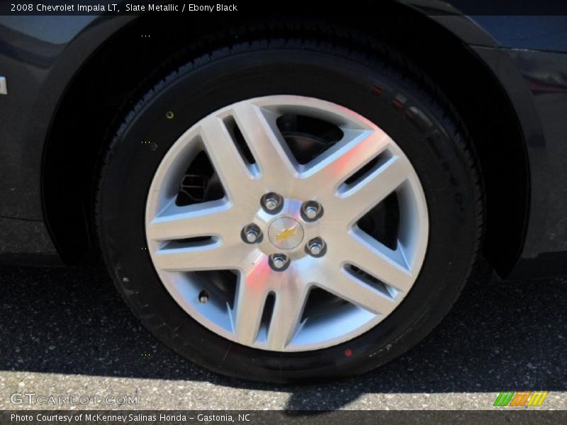 Slate Metallic / Ebony Black 2008 Chevrolet Impala LT