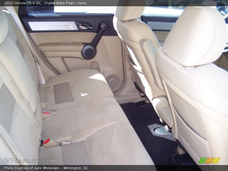 Crystal Black Pearl / Ivory 2010 Honda CR-V EX