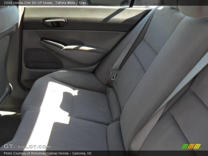 Taffeta White / Gray 2009 Honda Civic DX-VP Sedan