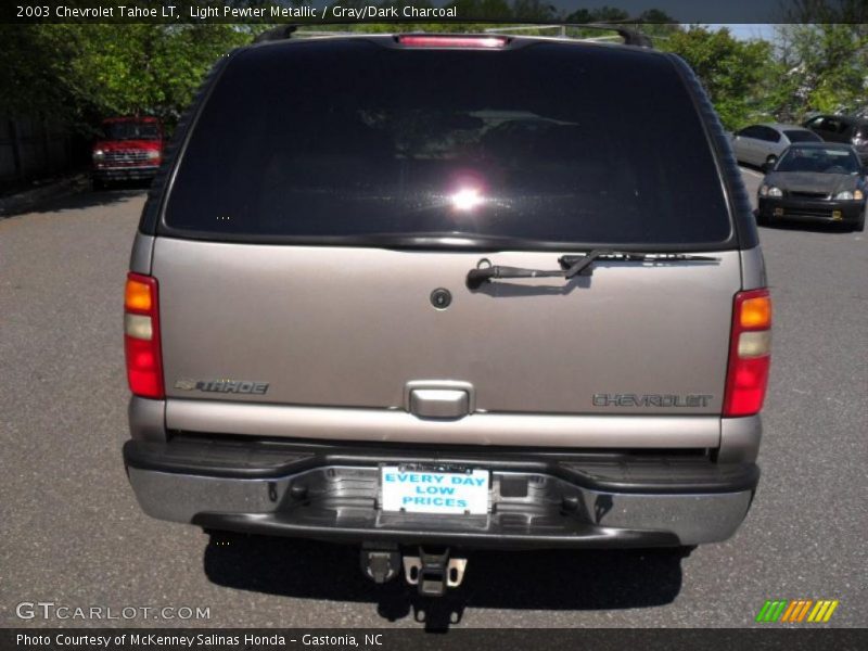 Light Pewter Metallic / Gray/Dark Charcoal 2003 Chevrolet Tahoe LT