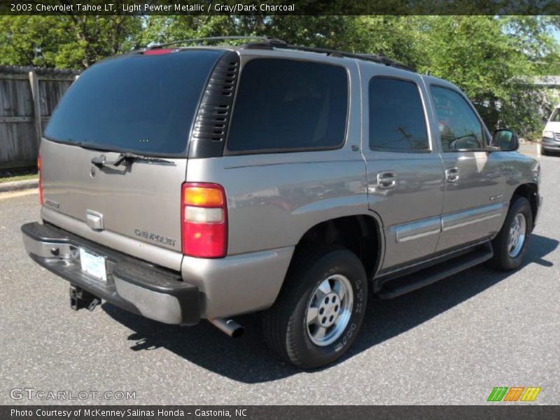 Light Pewter Metallic / Gray/Dark Charcoal 2003 Chevrolet Tahoe LT