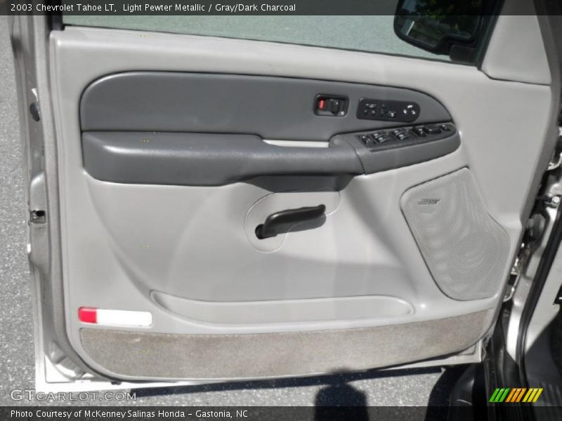 Light Pewter Metallic / Gray/Dark Charcoal 2003 Chevrolet Tahoe LT