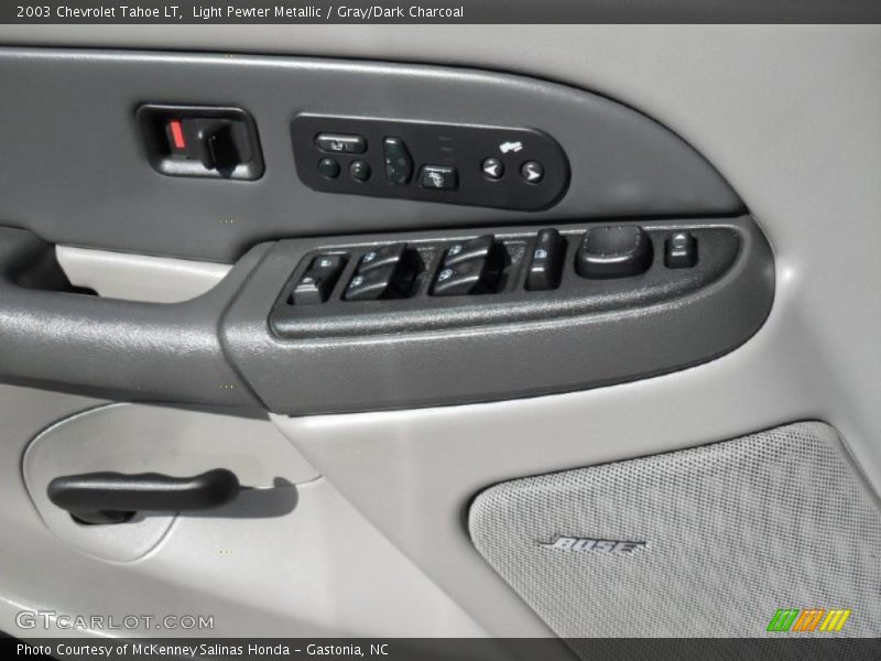 Light Pewter Metallic / Gray/Dark Charcoal 2003 Chevrolet Tahoe LT