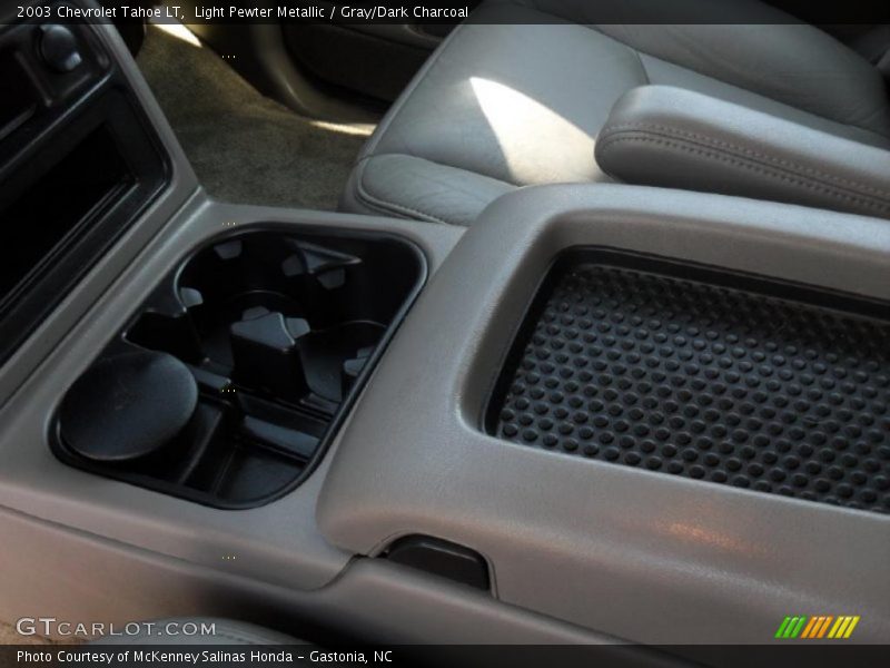 Light Pewter Metallic / Gray/Dark Charcoal 2003 Chevrolet Tahoe LT