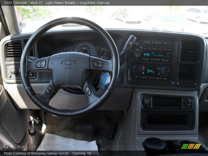Light Pewter Metallic / Gray/Dark Charcoal 2003 Chevrolet Tahoe LT