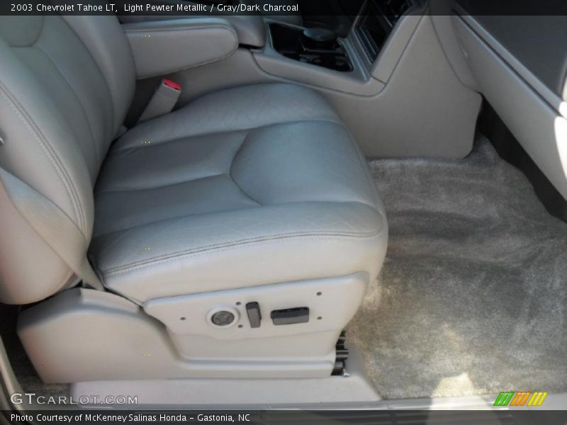 Light Pewter Metallic / Gray/Dark Charcoal 2003 Chevrolet Tahoe LT