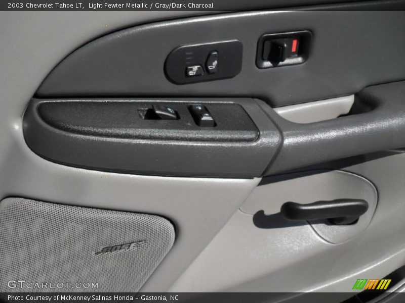 Light Pewter Metallic / Gray/Dark Charcoal 2003 Chevrolet Tahoe LT