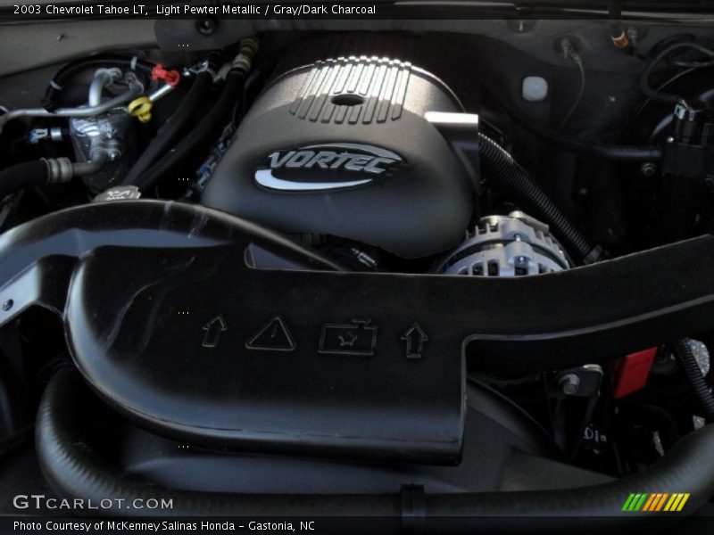 Light Pewter Metallic / Gray/Dark Charcoal 2003 Chevrolet Tahoe LT