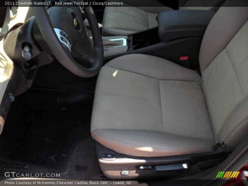 Red Jewel Tintcoat / Cocoa/Cashmere 2011 Chevrolet Malibu LT