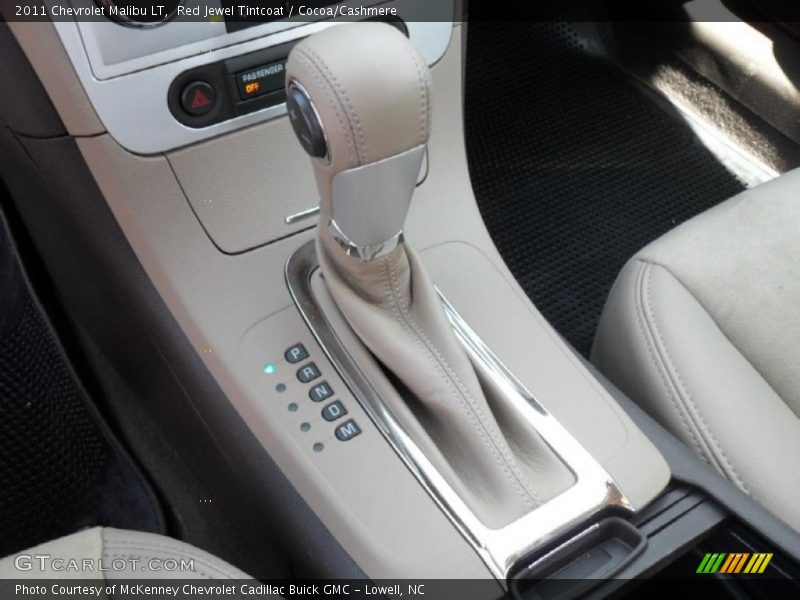 Red Jewel Tintcoat / Cocoa/Cashmere 2011 Chevrolet Malibu LT
