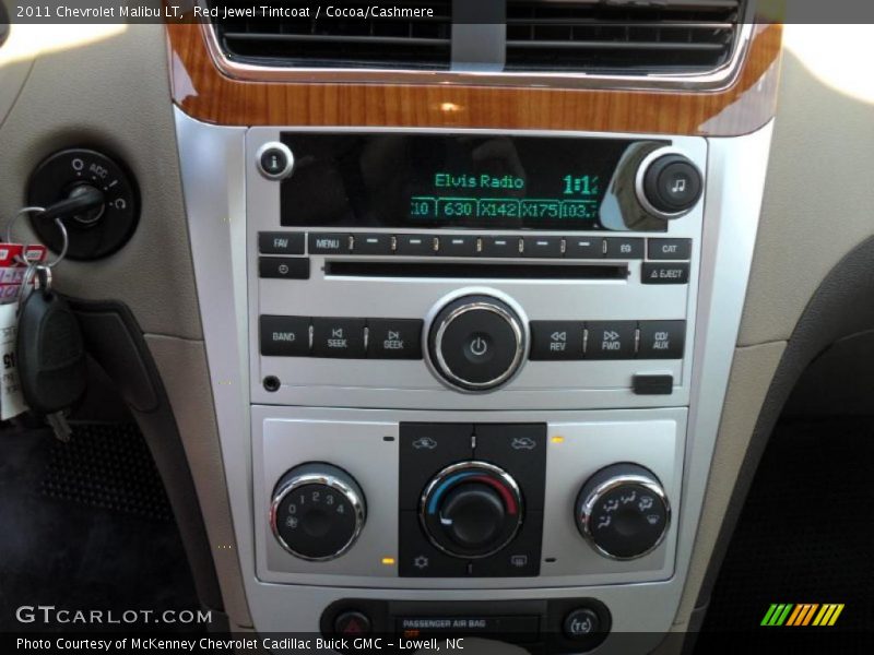 Red Jewel Tintcoat / Cocoa/Cashmere 2011 Chevrolet Malibu LT