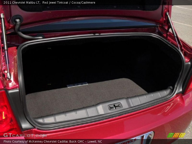 Red Jewel Tintcoat / Cocoa/Cashmere 2011 Chevrolet Malibu LT