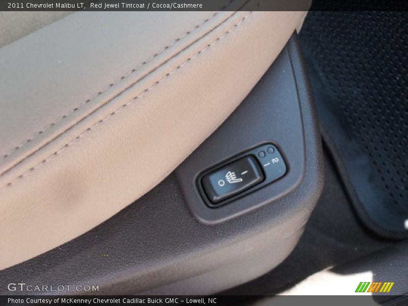 Red Jewel Tintcoat / Cocoa/Cashmere 2011 Chevrolet Malibu LT