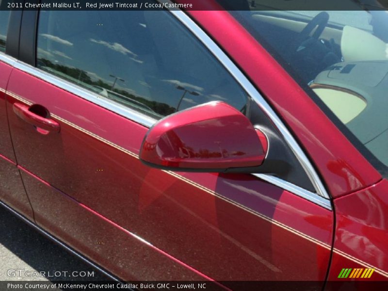 Red Jewel Tintcoat / Cocoa/Cashmere 2011 Chevrolet Malibu LT