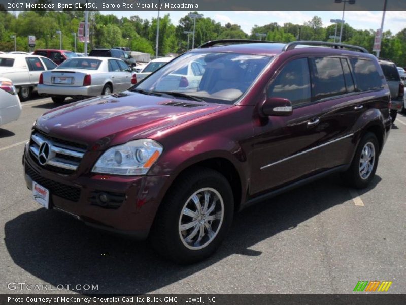 Barolo Red Metallic / Macadamia 2007 Mercedes-Benz GL 450